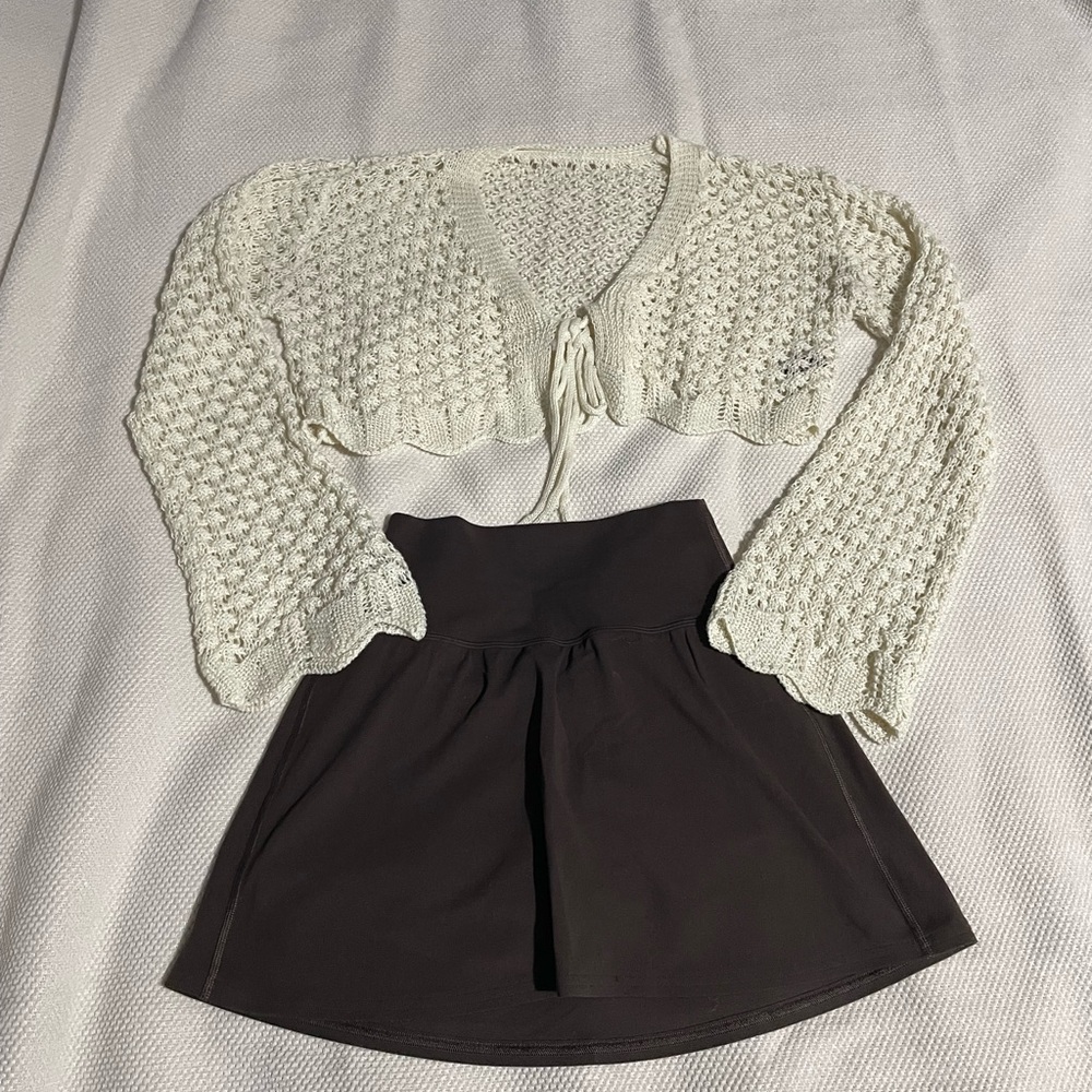 Cropped Knit Top